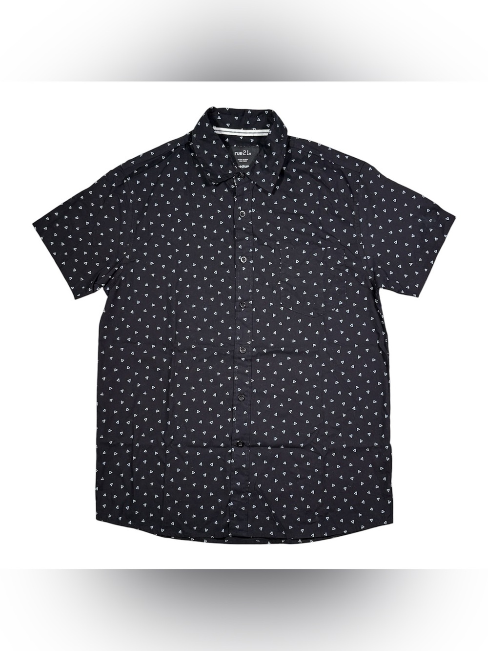 Rue21 Triangle Print Button-Up Shirt